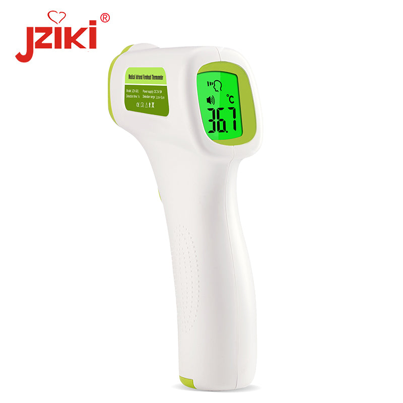 Infrared forehead thermometer  HS code 9025199010 JZK601