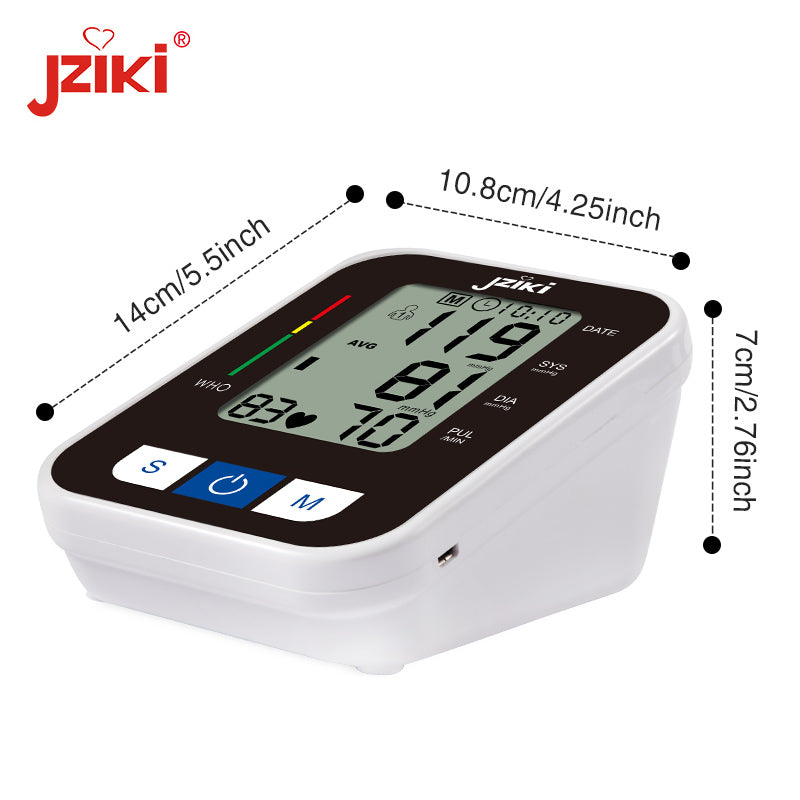 Upper arm blood pressure monitor  HS CODE 9018902010 ZK-B872