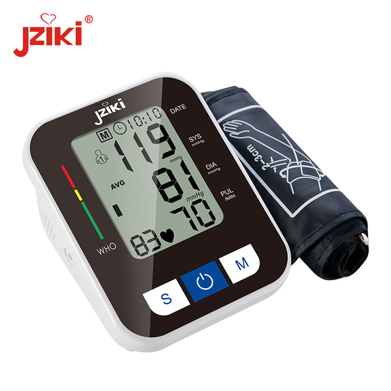 Upper arm blood pressure monitor  HS CODE 9018902010 ZK-B872