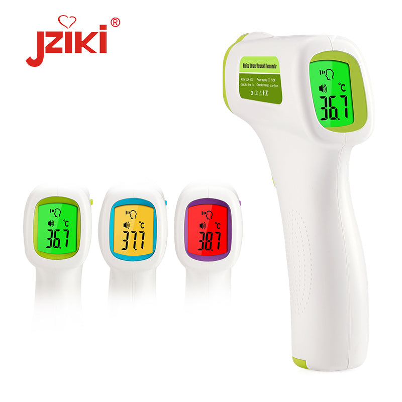 Infrared forehead thermometer  HS code 9025199010 JZK601